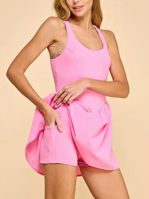 Flamingo Athletic Dress