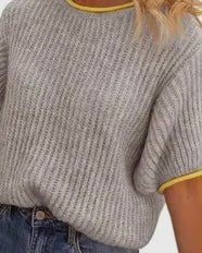 Fortnight Knit Short Sleeve Sweater