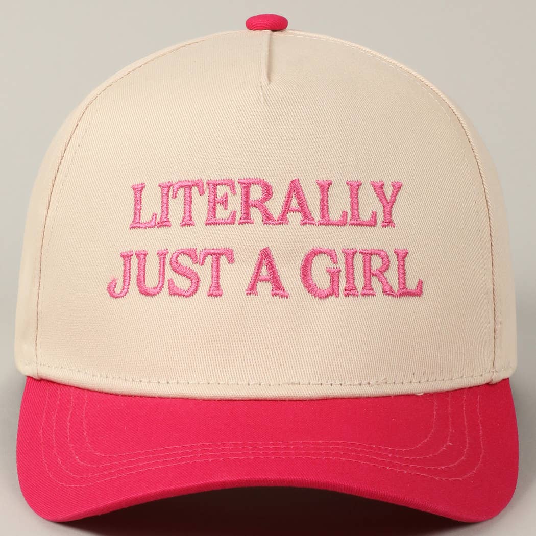 Just A Girl Hat