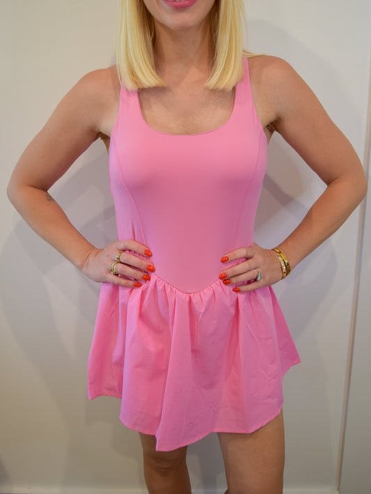 Flamingo Athletic Dress