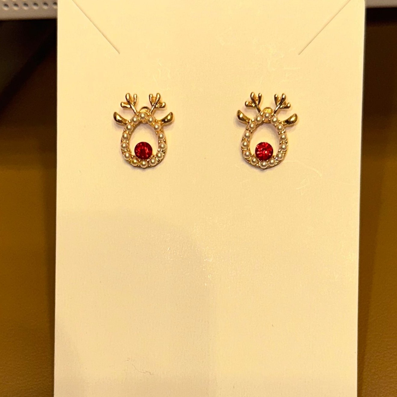 Rudolph Earrings